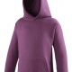 School or college hooded top in classic sweatshirt fabric for everyday wear