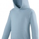 School or college hooded top in classic sweatshirt fabric for everyday wear