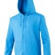 School or college zipped hoodie