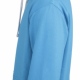 School or College Zipped Hoody Zoodie with Contrast Colour Hood and Drawcords