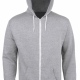 School or college lightweight zipped hoodie. hooded sweatshirt, zoodie