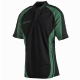 KooGa Rugby Team Match Shirt Short Sleeves with Contrast Colour Panels Evaporex