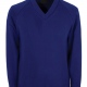 School uniform V-neck knitted jumper. Approved uniform schoolwear