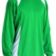 Team football kit jersey shirt long sleeved top with contrast panels