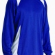 Team football kit jersey shirt long sleeved top with contrast panels