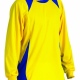 Team football kit jersey shirt long sleeved top with contrast panels