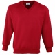 Environment-friendly eco school uniform wear v neck sweatshirt uniform colours