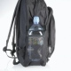 School classic backpack rucksack, front organiser zipped, mesh side pockets     