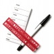 School name tape and iron-on label kit for securely labelling school uniform 