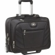 Ogio laptop tablet travel briefcase, Pullman handle, skate wheels, padded pocket