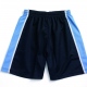 Rugby Shorts Heavyweight Polyester with Contrast Colour Side Panels - Navy Blue / Sky / White Rugby Shorts Heavyweight Polyester with Contrast Colour Side Panels