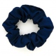 School uniform hair scrunchie in plain colours to complement school tie
