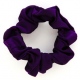 School uniform hair scrunchie in plain colours to complement school tie