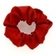 School uniform hair scrunchie in plain colours to complement school tie