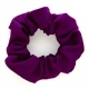 School uniform hair scrunchie in plain colours to complement school tie