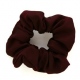 School uniform hair scrunchie in plain colours to complement school tie