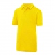School wickable polo shirt,cool polyester fabric 3 button placket short sleeves