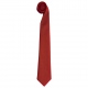 Stylish woven polyester plain colour tie 57" in length and 3.25" blade width