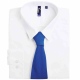 Stylish woven polyester plain colour tie 57" in length and 3.25" blade width
