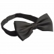 Stylish bow tie satin weave polyester with hook and bar fastening