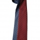 Stylish polyester colour check pattern tie 57" in length and 4" blade width