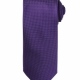 Stylish polyester tie 57" in length and 3" blade width micro waffle effect