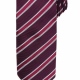 Stylish waffle effect stripe pattern tie 57" in length and 3" blade width