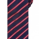 Stylish sports stripe pattern tie 57" in length and 3" blade width