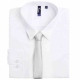 Stylish satin weave polyester slim tie 57" in length and 2" blade width
