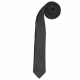 Stylish satin weave polyester slim tie 57" in length and 2" blade width