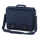School senior satchel style laptop briefcase, internal organiser, expandable