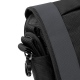 Laptop briefcase bag, padded laptop section, organiser section, shoulder strap