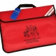 Quaggy Children Centre Book Bag Red with Logo Print