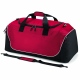 Football sport teamwear holdall kit bag, 110 litres, web hand / shoulder handles