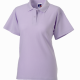 School uniform fitted polo shirt ladies fit and style with unique double yarn