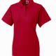 School staff fitted polo shirt ladies fit and style with unique double yarn