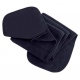 School Fleece scarf with zip pocket anti piling polyester with soft bound edging