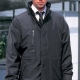 Corporate business wear jacket, thigh length coat, removable fleece lining