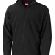 School or college micro fleece jacket lightweight breathable