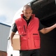 Work Wear Body Warmer Gilet with Insulating Padded Wadding and Multi Pockets