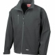 Lined Soft Shell Jacket, Water Repellent and Breathable