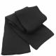 School wear classic heavy knitted scarf, acrylic double knit for warmth