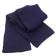 School wear classic heavy knitted scarf, acrylic double knit for warmth