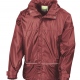 Eco school wear waterproof jacket, sports mesh lining in school uniform colours