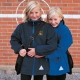 School waterproof coat reversible fleece jacket in colours for approved uniform 