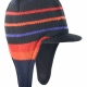School wear Traka sherpa hat, acrylic outer, microfleece inner, ear protection