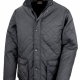 Quilted Cheltenham Jacket, corduroy collar, patch pockets, taffeta polyester