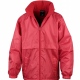 Eco school wear uniform lightweight waterproof jacket, fleece lined, hood