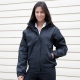 Fleece Lined Waterproof Coat, Lightweight with Foldaway Hood 