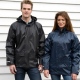 School wear uniform waterproof rain jacket lightweight front zip
